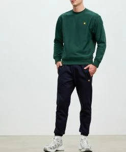 Carhartt Chase Sweat Pants Dark Navy & Gold -Men's Pants Online Shop http3A2F2Fstatic.theiconic.com .au2Fp2Fcarhartt 1993 2212151 5