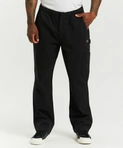 Champion Garment Dye Cargo Pants Black Blk