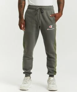 Champion Panel Pants Misty Moss & Moss Fuzz
