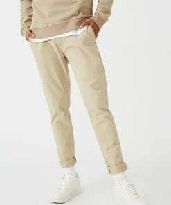 Cotton On Skinny Stretch Chinos Washed Stone