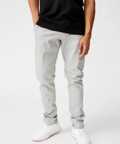 Cotton On Skinny Stretch Chinos Light Grey