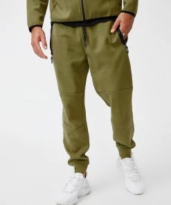 Cotton On Tech Track Pants Grass Green