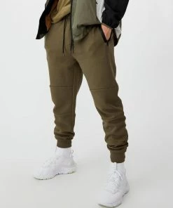 Cotton On Tech Track Pants Military