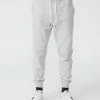 Cotton On Trippy Slim Trackies Peached Grey Marle