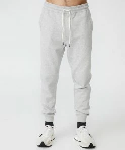 Cotton On Trippy Slim Trackies Peached Grey Marle