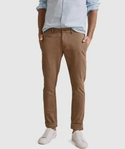 Country Road Slim Fit Stretch Chino Tan