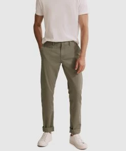 Country Road Slim Fit Stretch Chino Pewter