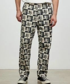 Deus Ex Machina Thump Pants Black & White