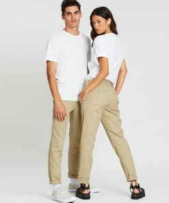 Dickies 872 Slim Straight Tapered Fit Pants Khaki