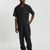 Dickies 33999 Short Sleeve Coveralls Black