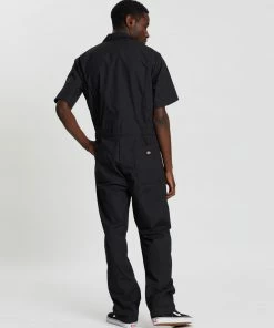 Dickies 33999 Short Sleeve Coveralls Black -Men's Pants Online Shop http3A2F2Fstatic.theiconic.com .au2Fp2Fdickies 3531 813998 3