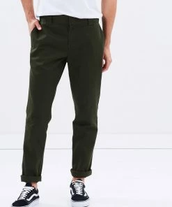 Dickies 872 Slim Straight Tapered Fit Pant Olive Green