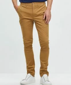 Double Oak Mills Tailored Chinos Coffee