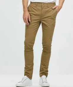 Double Oak Mills Tailored Chinos Sand