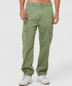 Elwood Andy Cargo Pants Army Green