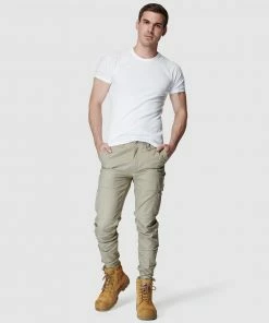 Elwood Workwear Mens Slim Pant Stone -Men's Pants Online Shop http3A2F2Fstatic.theiconic.com .au2Fp2Felwood workwear 3520 6682431 5