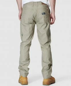 Elwood Workwear Mens Elastic Pant Stone -Men's Pants Online Shop http3A2F2Fstatic.theiconic.com .au2Fp2Felwood workwear 8311 7195131 3