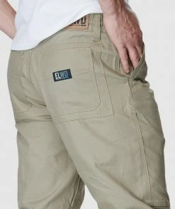 Elwood Workwear Mens Elastic Pant Stone -Men's Pants Online Shop http3A2F2Fstatic.theiconic.com .au2Fp2Felwood workwear 8313 7195131 4