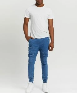 Everloom Robbie Cargo Denim Joggers Bold Blue -Men's Pants Online Shop http3A2F2Fstatic.theiconic.com .au2Fp2Feverloom 2499 9877721 5