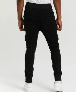 Everloom Robbie Cargo Denim Joggers Black -Men's Pants Online Shop http3A2F2Fstatic.theiconic.com .au2Fp2Feverloom 6164 8373131 3