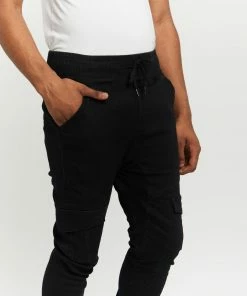 Everloom Robbie Cargo Denim Joggers Black -Men's Pants Online Shop http3A2F2Fstatic.theiconic.com .au2Fp2Feverloom 6181 8373131 4