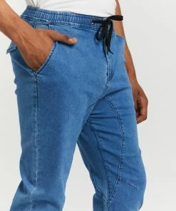 Everloom Zayne Denim Joggers Bold Blue -Men's Pants Online Shop http3A2F2Fstatic.theiconic.com .au2Fp2Feverloom 6386 7877721 4