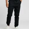 Everloom Zayne Denim Joggers Black