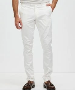 Farage Davidson Chinos White