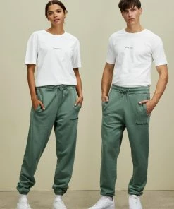 Filling Pieces Core Sweat Pants - Unisex Green Milieu