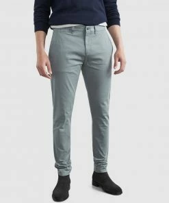 French Connection Slim Fit Chino Pants DUCK GREEN