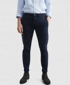French Connection Slim Fit Chino Pants MIDNIGHT