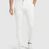 French Connection Slim Fit Chino Pants OFF WHITE