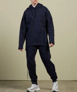 Helmut Lang Laced Sweatpants Admiral Blue -Men's Pants Online Shop http3A2F2Fstatic.theiconic.com .au2Fp2Fhelmut lang 2955 3583321 5