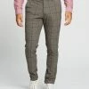 Jack & Jones Marco Connor 775 Check Pants Beige