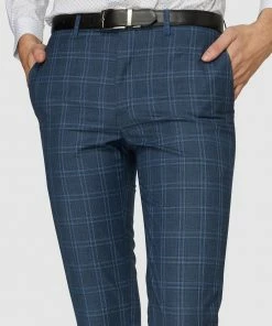 Jack London Richards Suit Pants Blue Check -Men's Pants Online Shop http3A2F2Fstatic.theiconic.com .au2Fp2Fjack london 4105 6906511 4