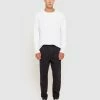 Jag Pull-On Twill Jogger Pants Washed Black