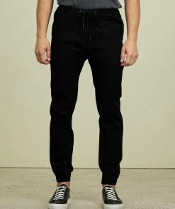 Justin Cassin Lance Jogger Black