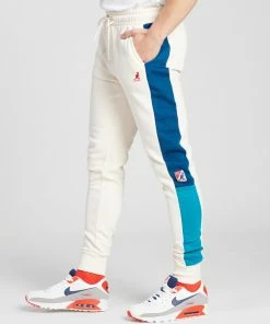 Kangol Retro Joggers Beige