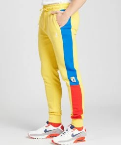 Kangol Retro Joggers Lemon