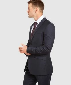 Kelly Country PGH Pure Wool Slim Fit Self Check Suit Blue -Men's Pants Online Shop http3A2F2Fstatic.theiconic.com .au2Fp2Fkelly country 1459 630075 5