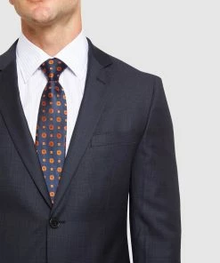 Kelly Country PGH Pure Wool Slim Fit Self Check Suit Blue -Men's Pants Online Shop http3A2F2Fstatic.theiconic.com .au2Fp2Fkelly country 1462 630075 7