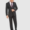 Kelly Country Kings Road Semi Fit Grey Suit Charcoal