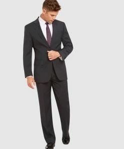 Kelly Country Kings Road Semi Fit Grey Suit Charcoal