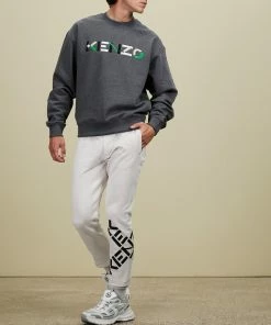 Kenzo Sport Classic Jog Pants Pearl Grey -Men's Pants Online Shop http3A2F2Fstatic.theiconic.com .au2Fp2Fkenzo 3438 3059721 5