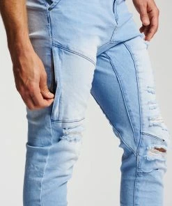 Kiss Chacey Spartan Denim Joggers Crystal Blue -Men's Pants Online Shop http3A2F2Fstatic.theiconic.com .au2Fp2Fkiss chacey 2030 3918241 4