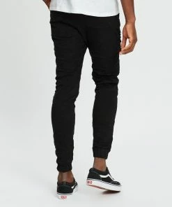 Kiss Chacey Hydra Denim Joggers Jet Black -Men's Pants Online Shop http3A2F2Fstatic.theiconic.com .au2Fp2Fkiss chacey 3487 0460011 3