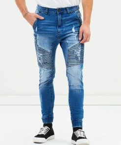 Kiss Chacey Zeppelin Pants Sunfire Blue