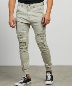 Kiss Chacey Hydra Denim Joggers Goat