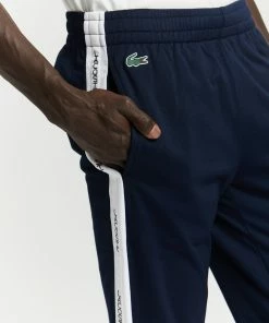 Lacoste Run-Resistant Pique Track Pants Navy & White -Men's Pants Online Shop http3A2F2Fstatic.theiconic.com .au2Fp2Flacoste 0053 3417031 4
