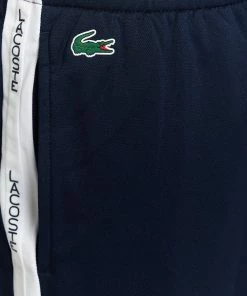 Lacoste Run-Resistant Pique Track Pants Navy & White -Men's Pants Online Shop http3A2F2Fstatic.theiconic.com .au2Fp2Flacoste 0080 3417031 6